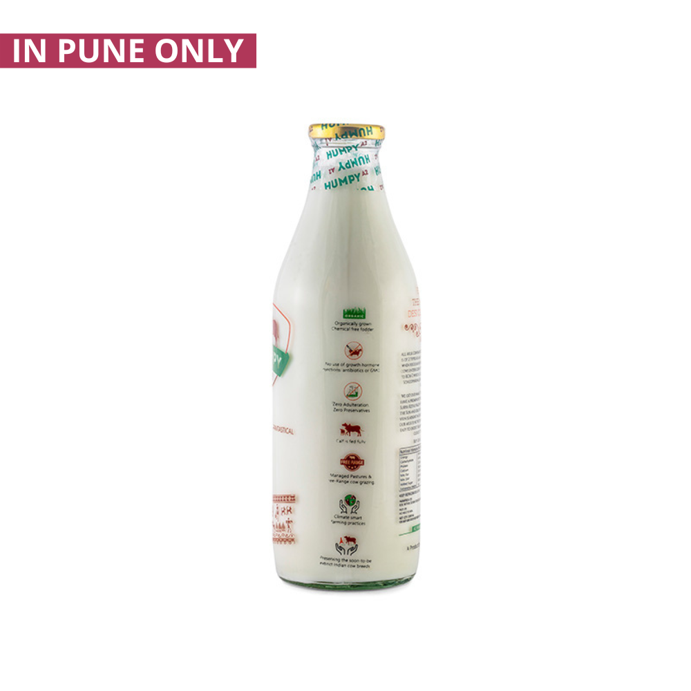 A2 - Desi Cow Milk (Glass Bottle)