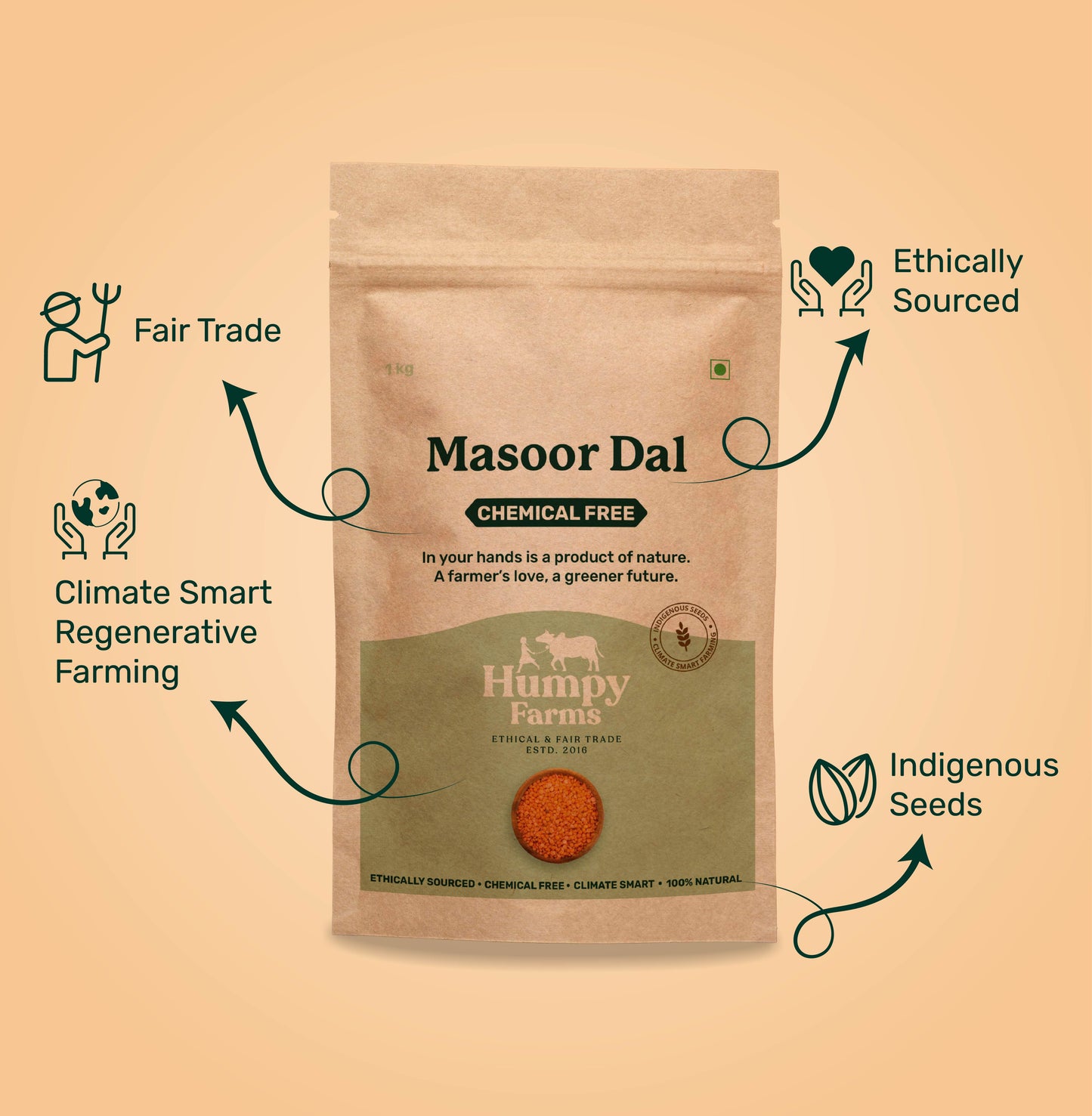 Organic Masoor Dal