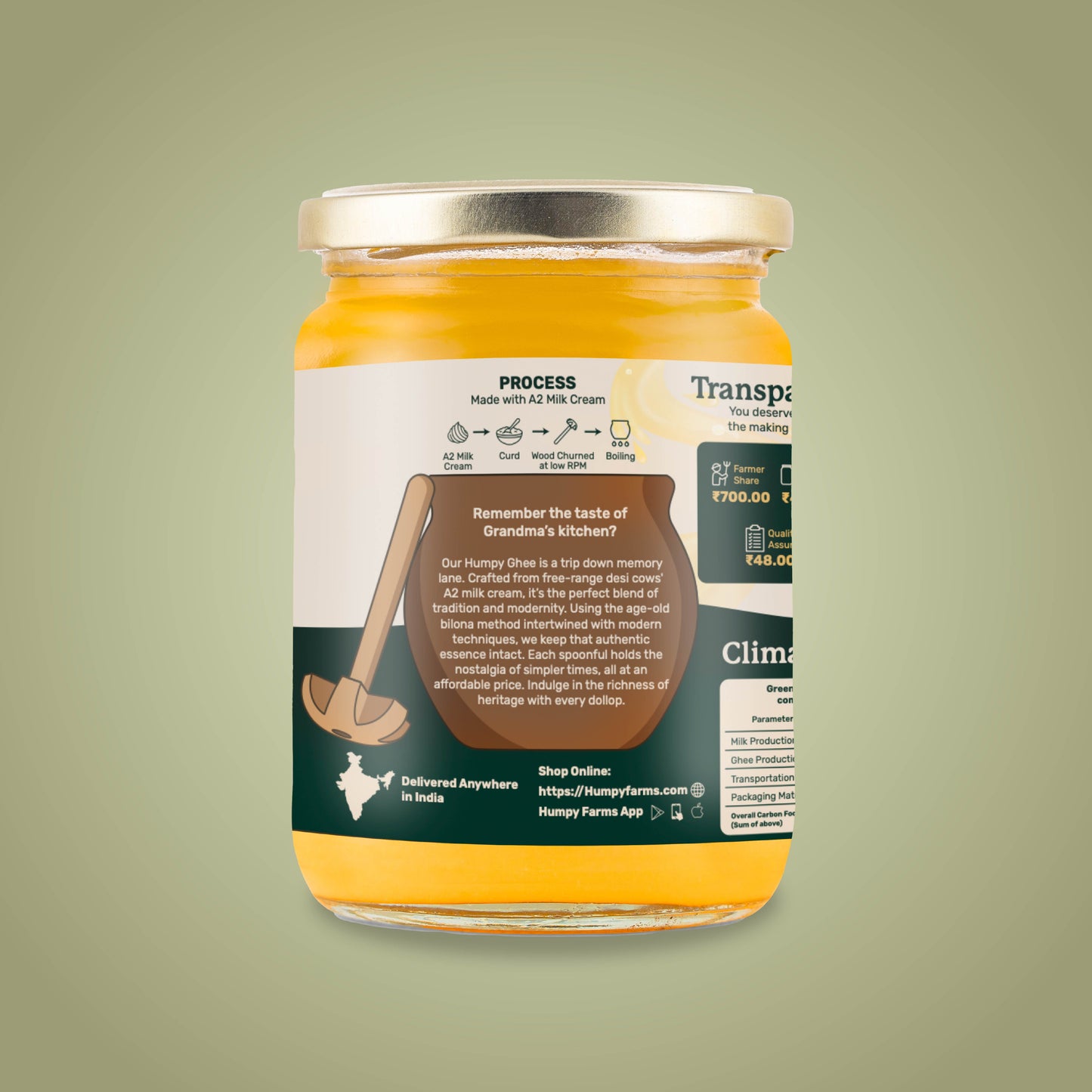 Creamy Bilona Desi Cow Ghee