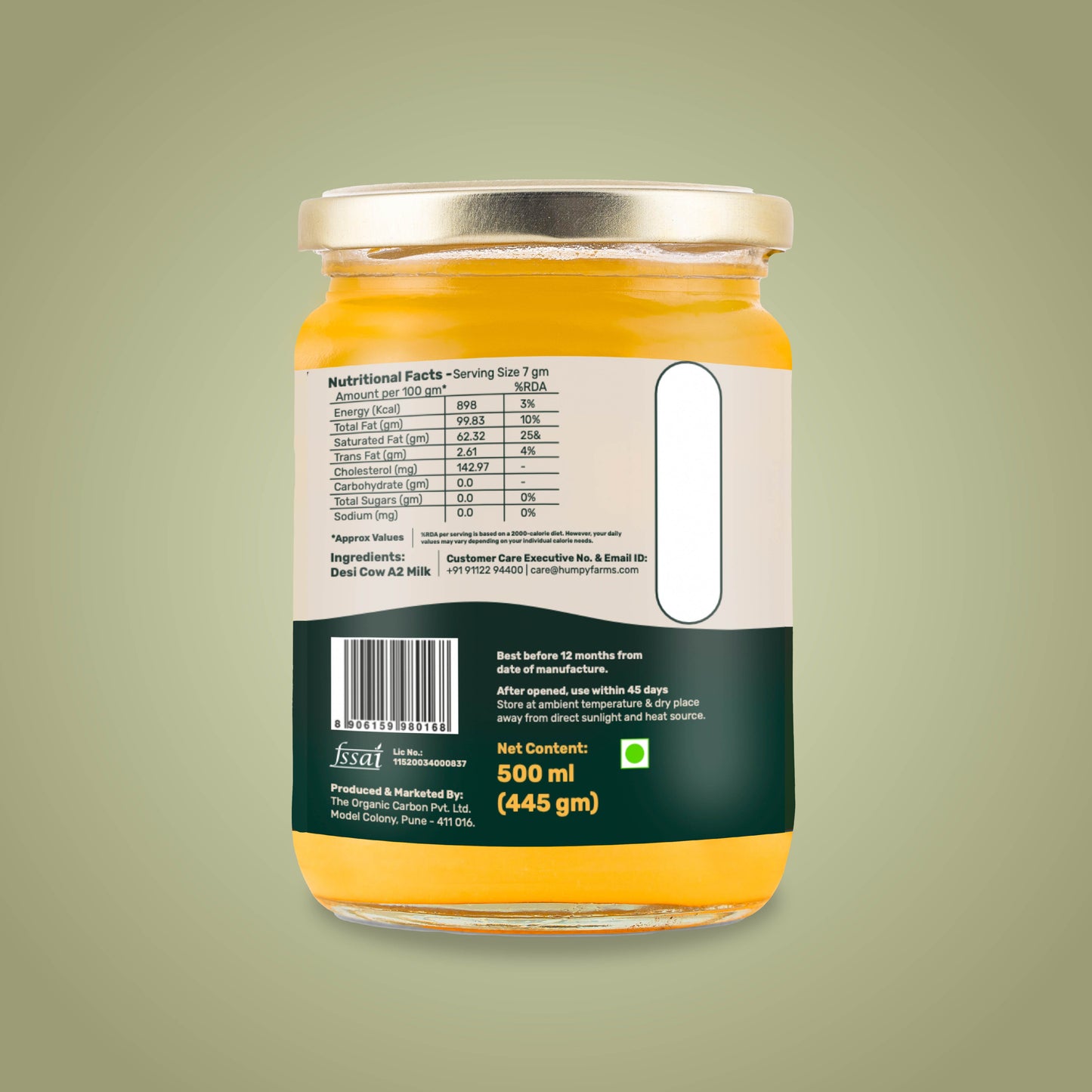 Creamy Bilona Desi Cow Ghee