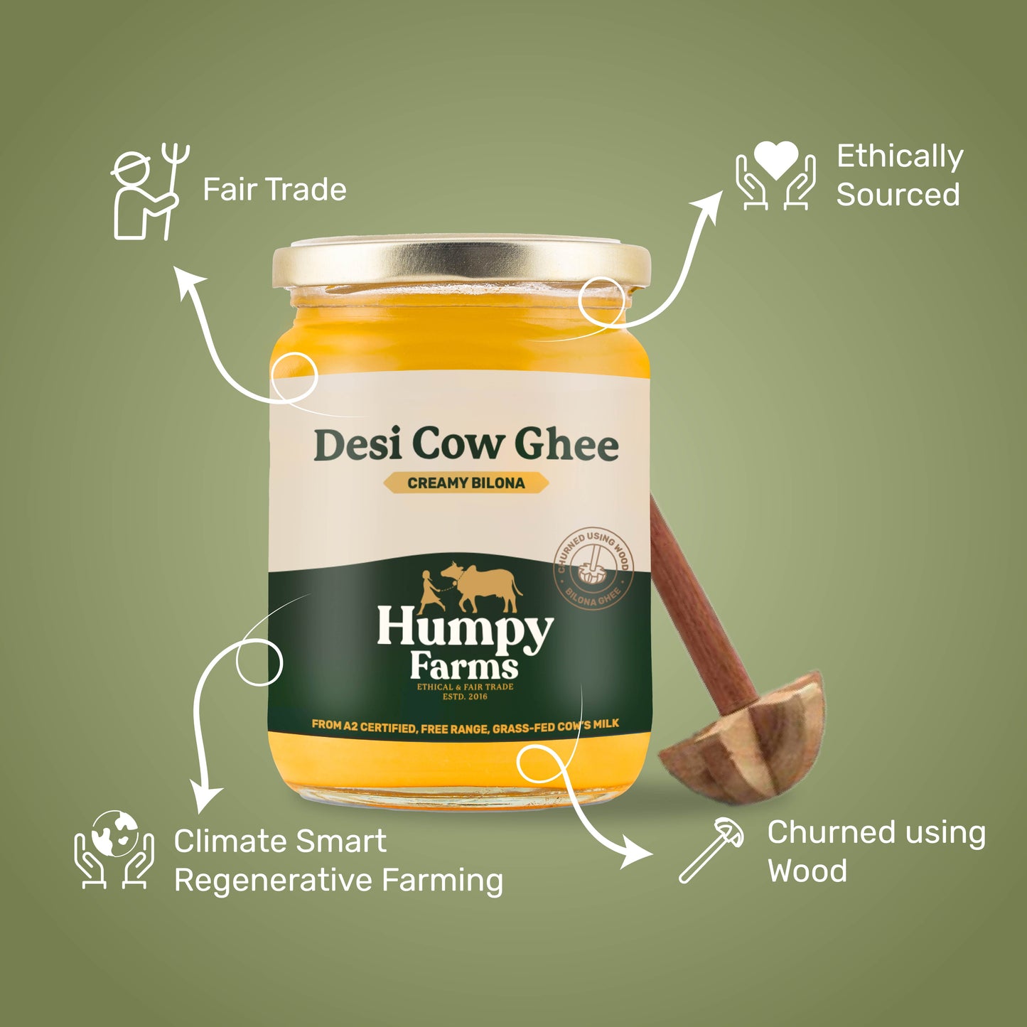 Creamy Bilona Desi Cow Ghee
