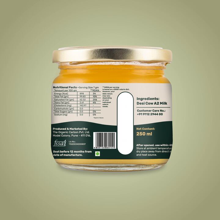 Creamy Bilona Desi Cow Ghee