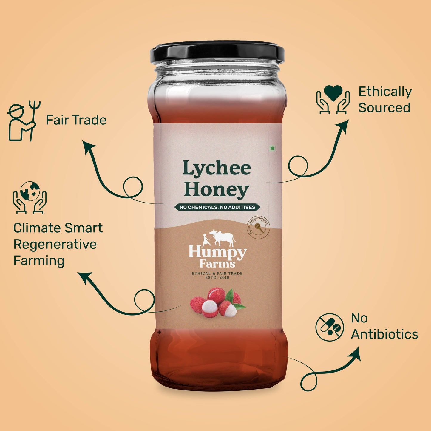 Lychee Natural Honey