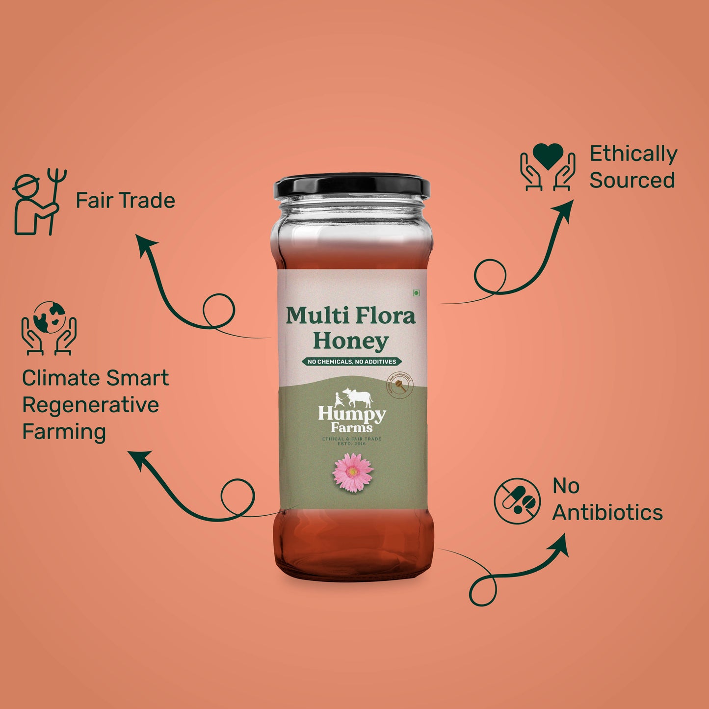 Multi Flora Natural Honey