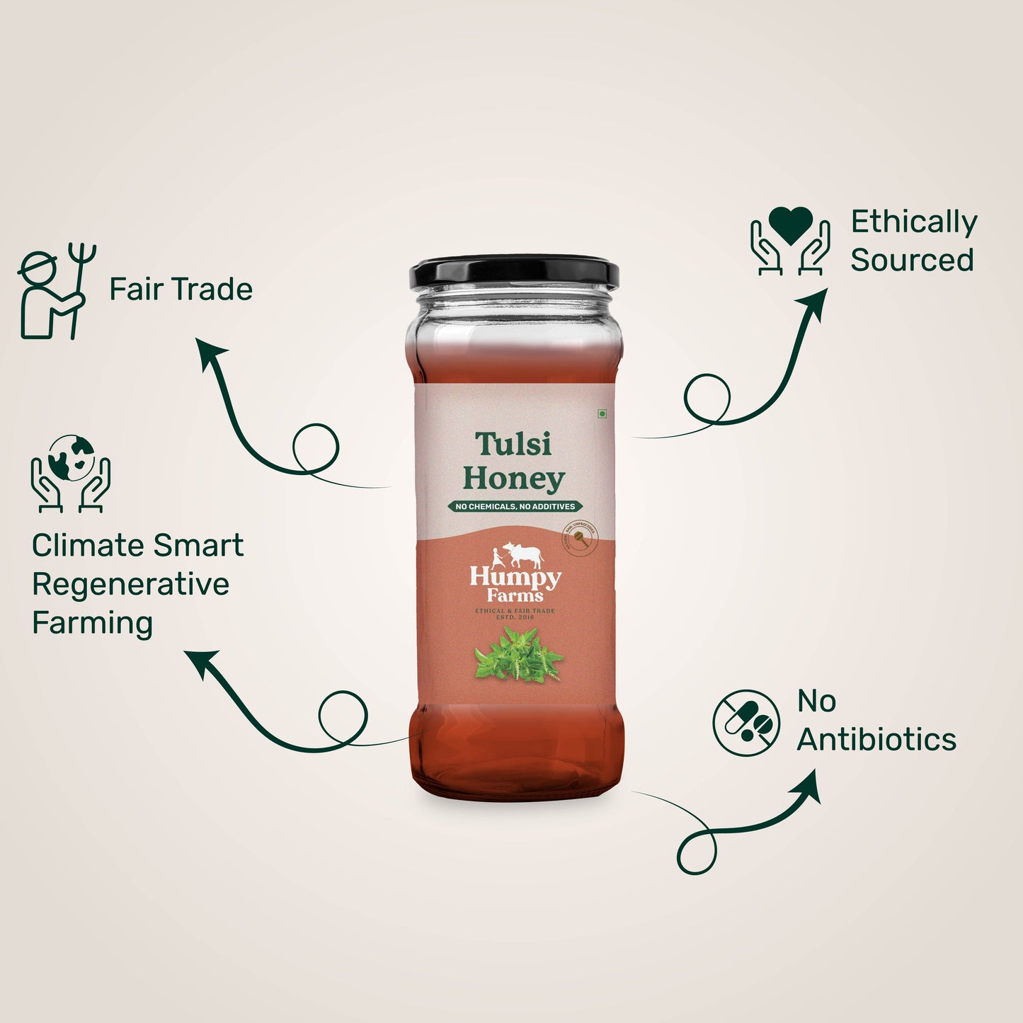 Tulsi Natural Honey