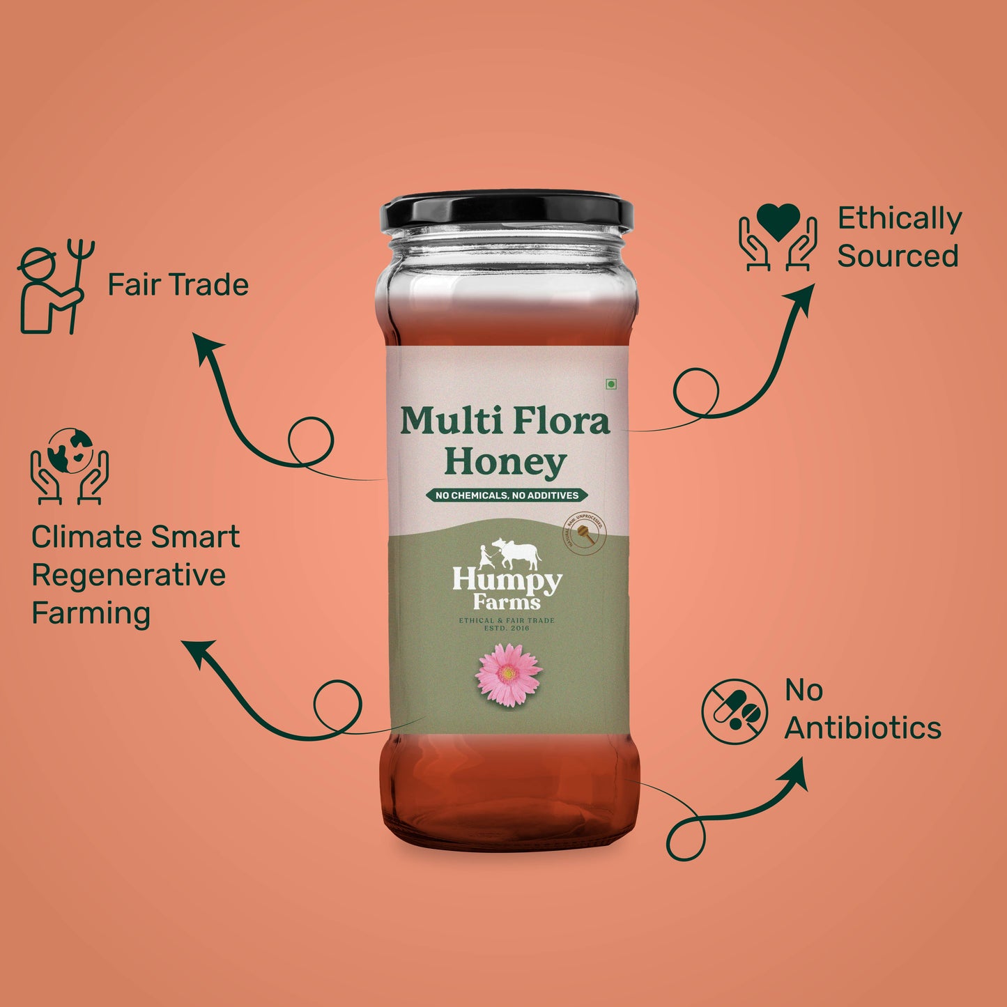 Multi Flora Natural Honey