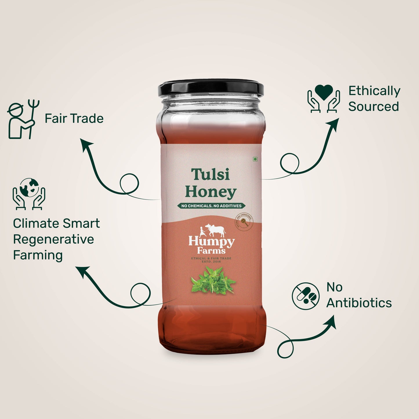 Tulsi Natural Honey