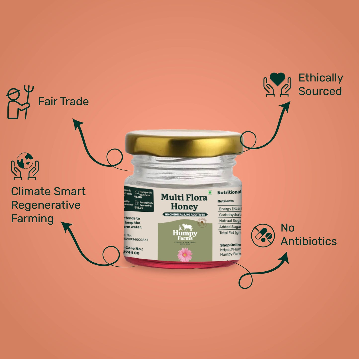 Multi Flora Natural Honey