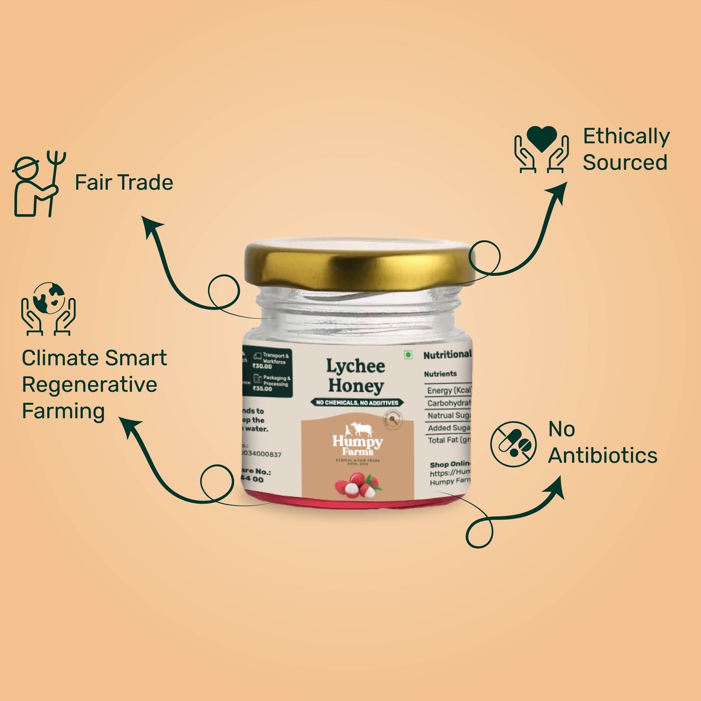 Lychee Natural Honey