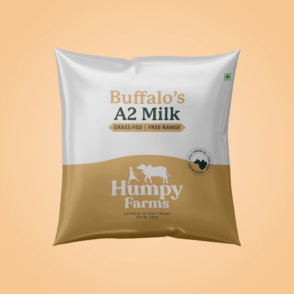 Desi Buffalo Milk (Pouch)
