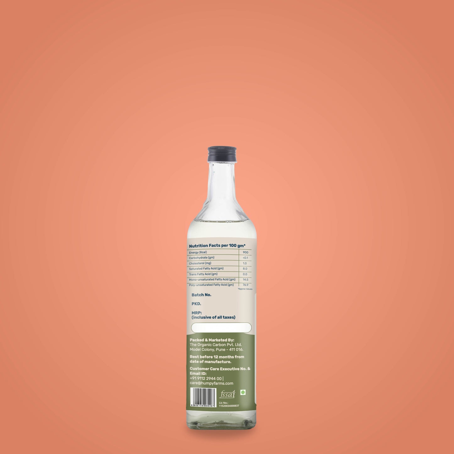 Organic Sun Flower Oil