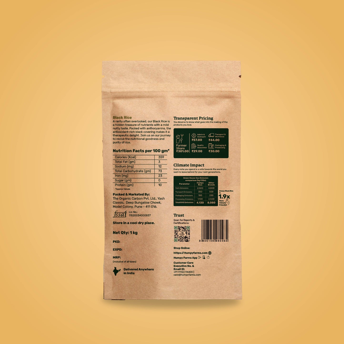 Organic Black Rice
