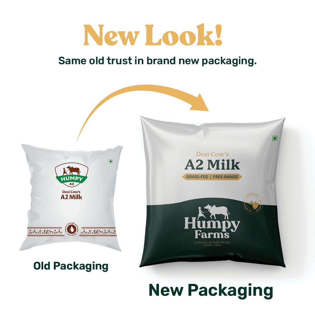 Desi Cow Milk (Pouch)