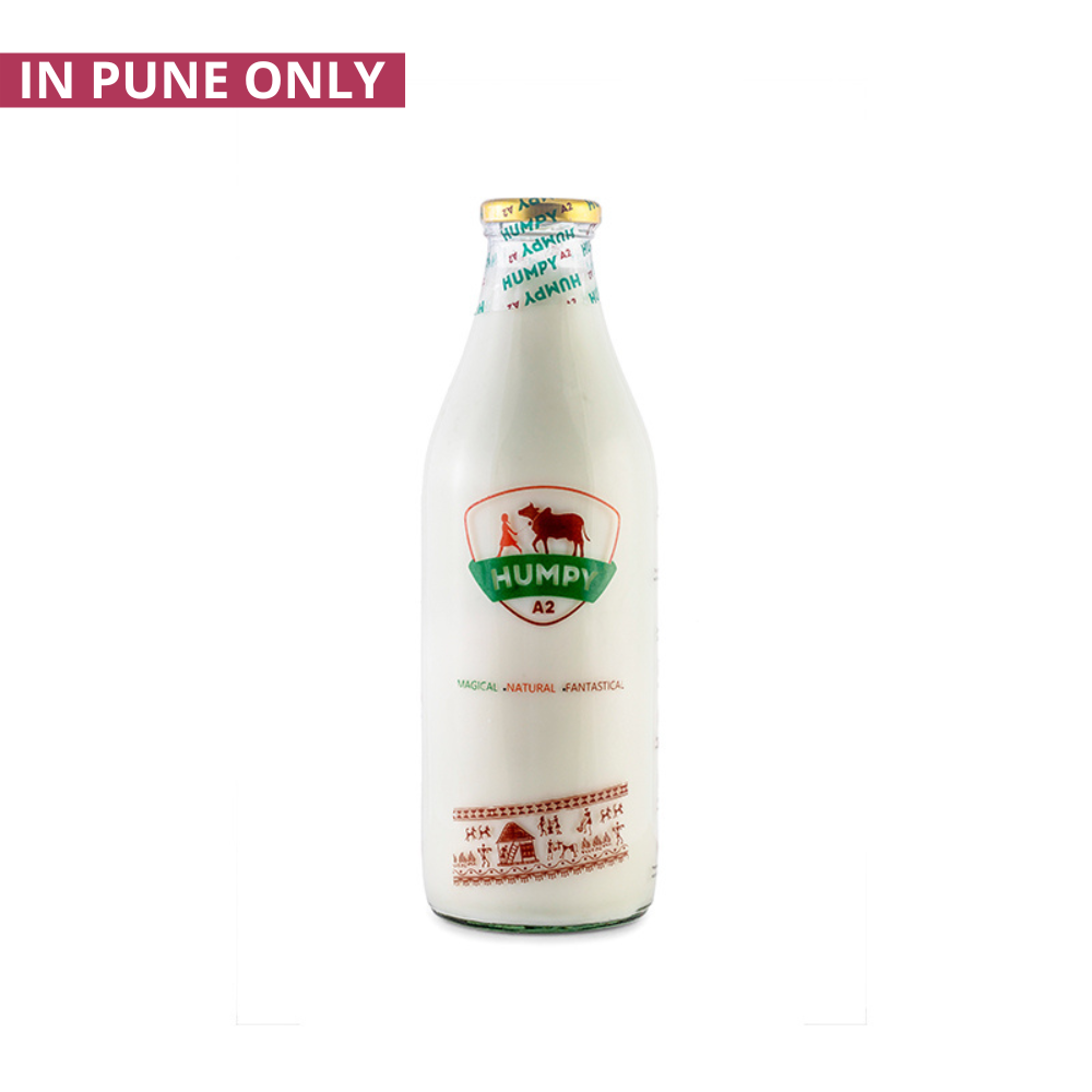 A2 Desi Cow Milk (Glass Bottle) Humpy Farms