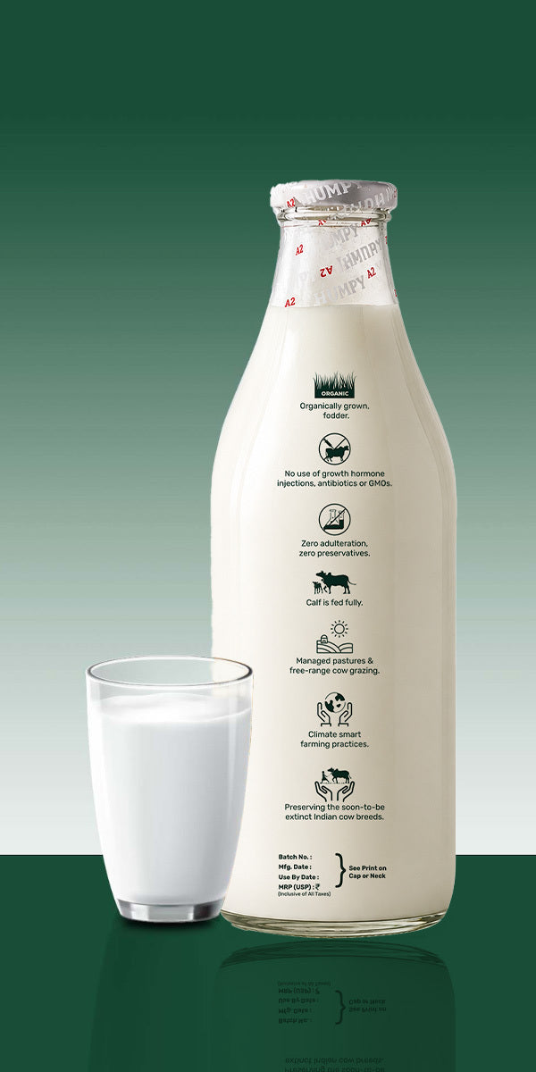 Desi Cow's Milk (Glass Bottle)