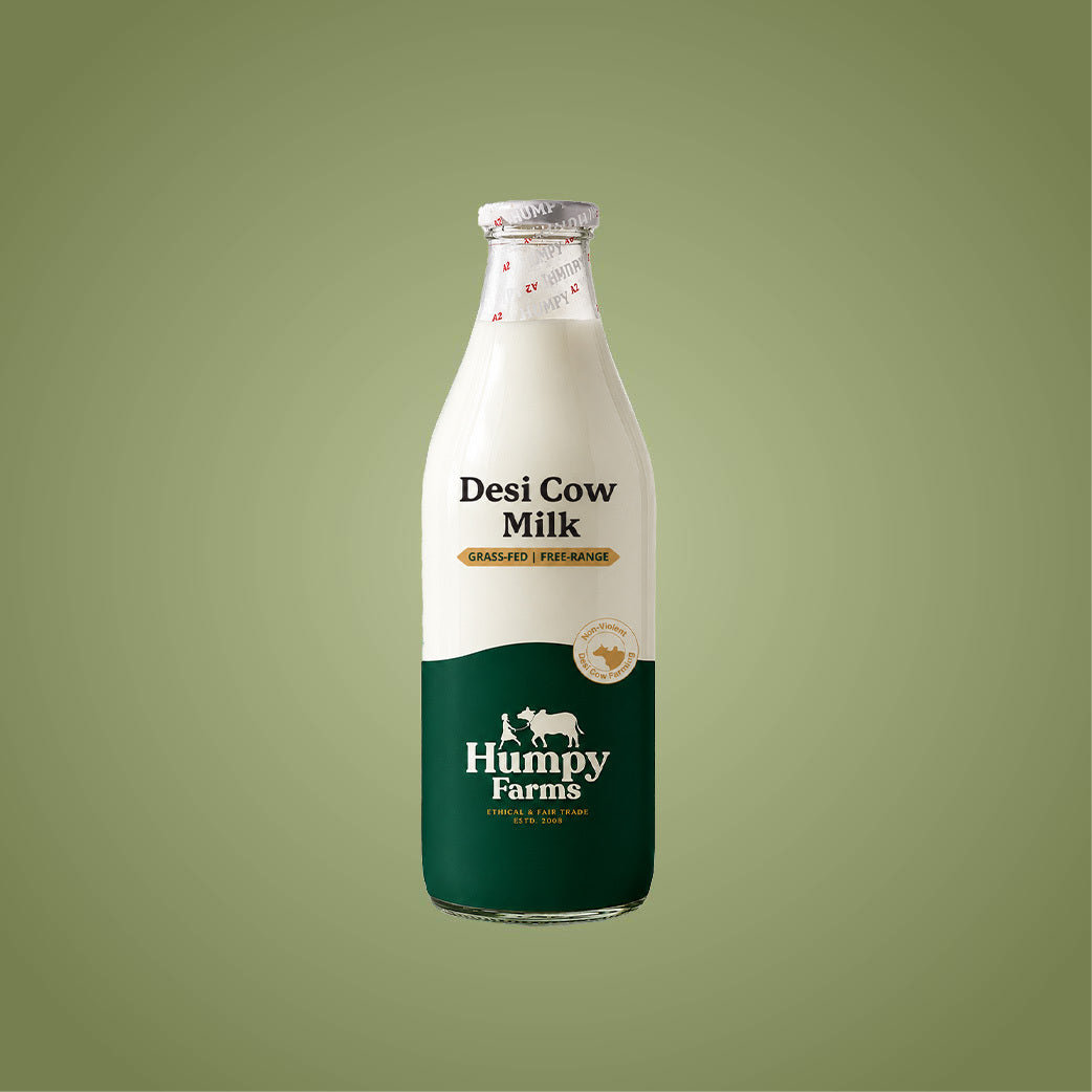 Desi Cow's Milk (Glass Bottle)