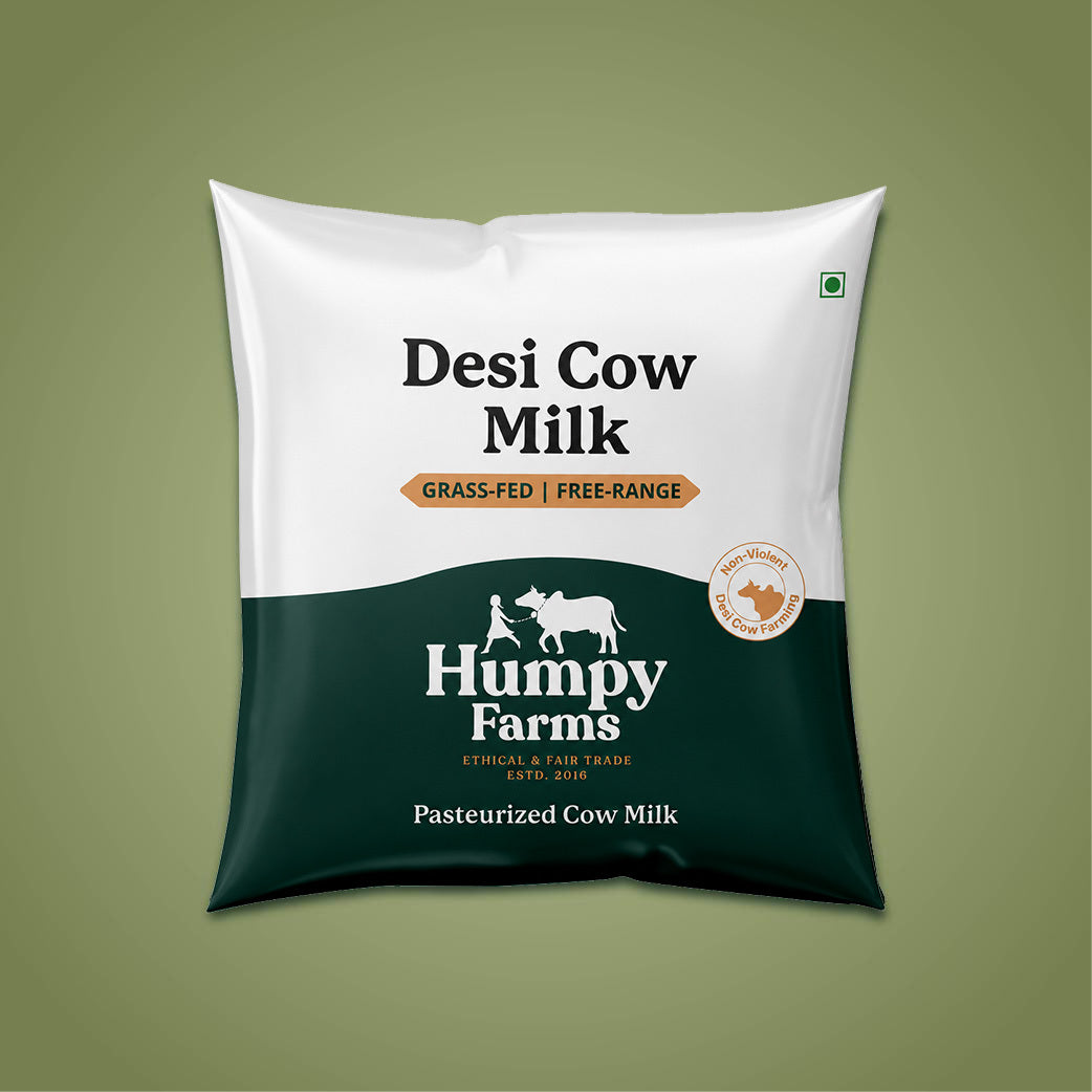 Desi Cow Milk (Pouch)