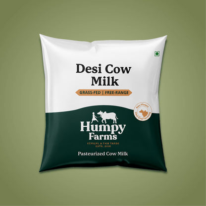 Desi Cow Milk (Pouch)