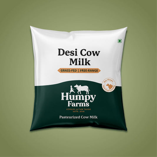 Desi Cow Milk (Pouch)