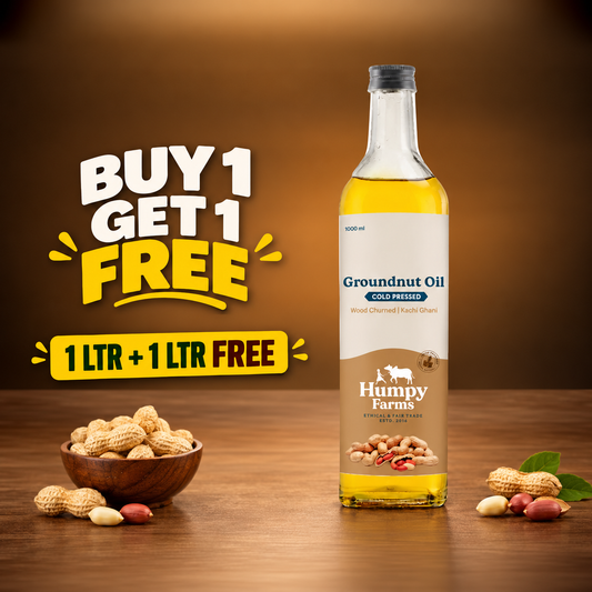 Groundnut Oil - Buy 1 Get 1 Free