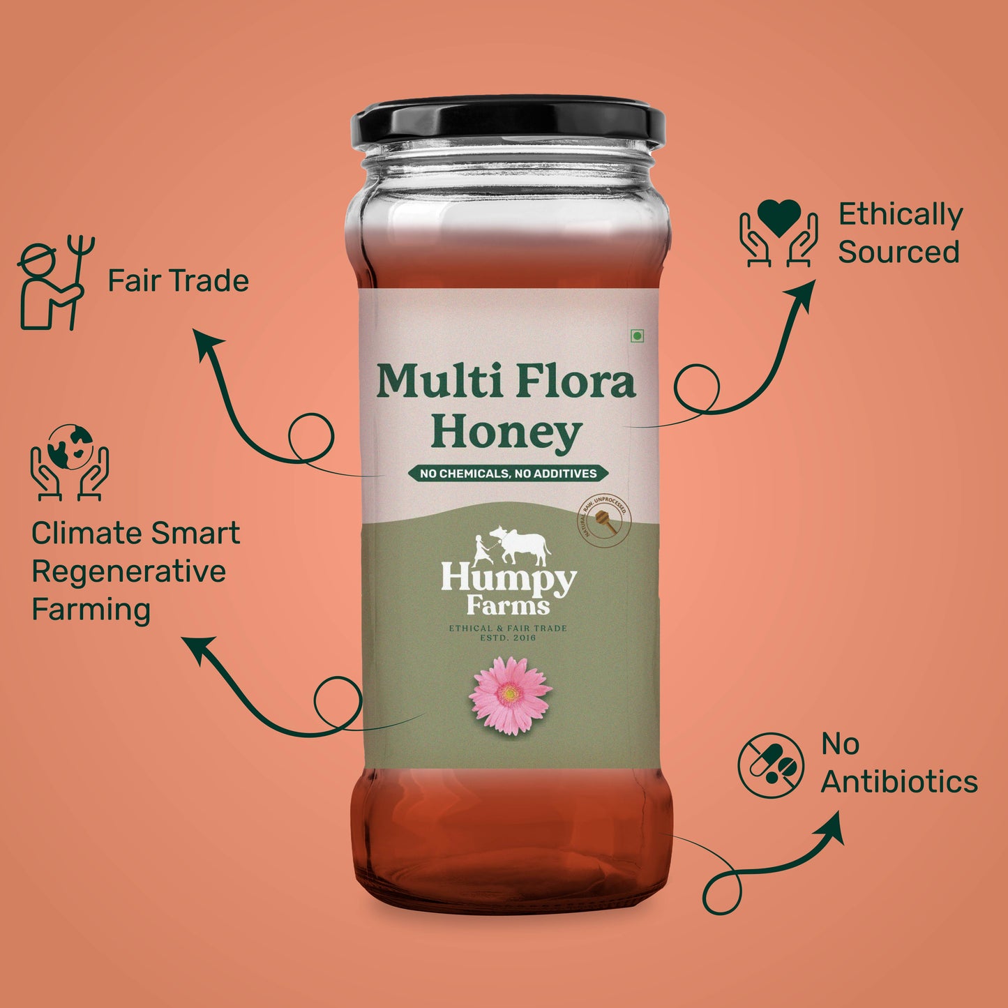 Multi Flora Natural Honey