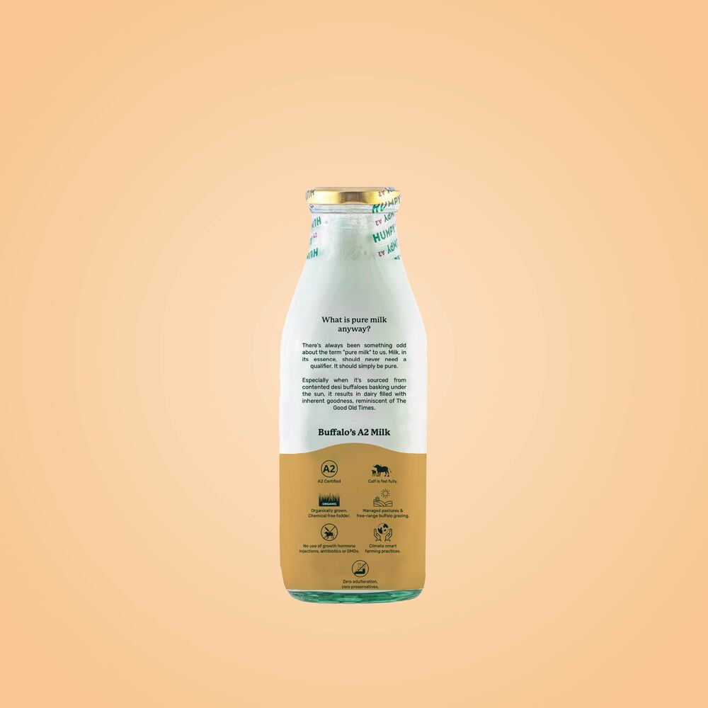 Desi Buffalo Milk (Glass Bottle)