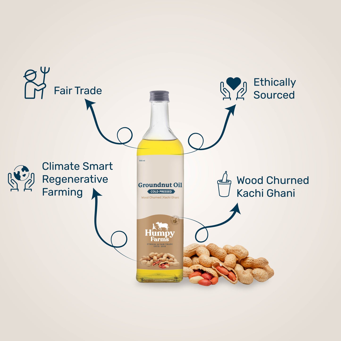 Organic Groundnut Oil