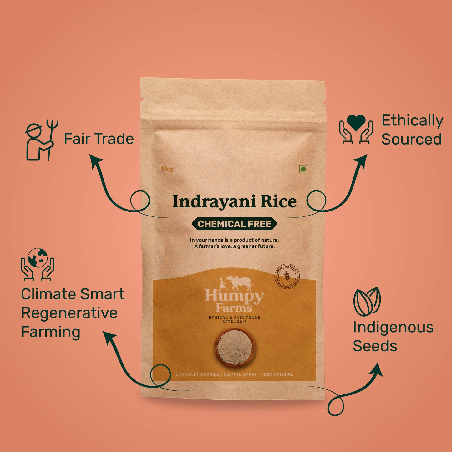 Organic Indrayani Rice