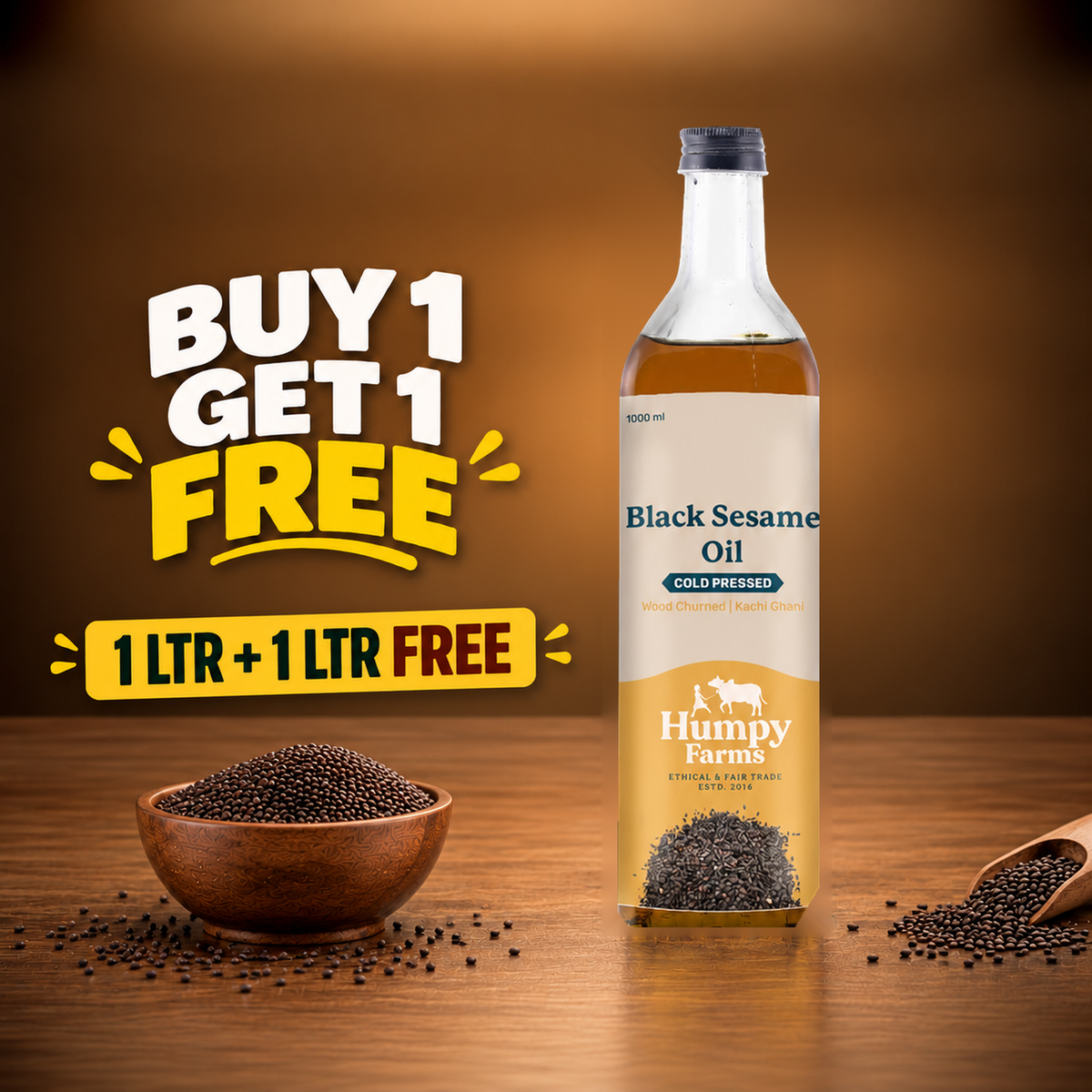 Sesame Oil - Buy 1 Get 1 Free