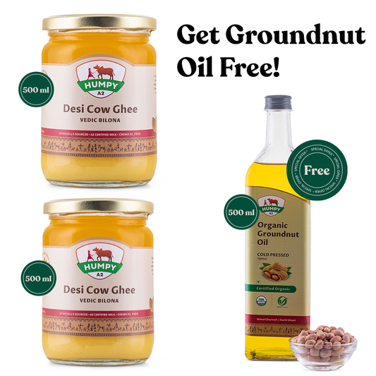 Buy 2 Vedic Bilona Ghee & Get 1 Oil Free